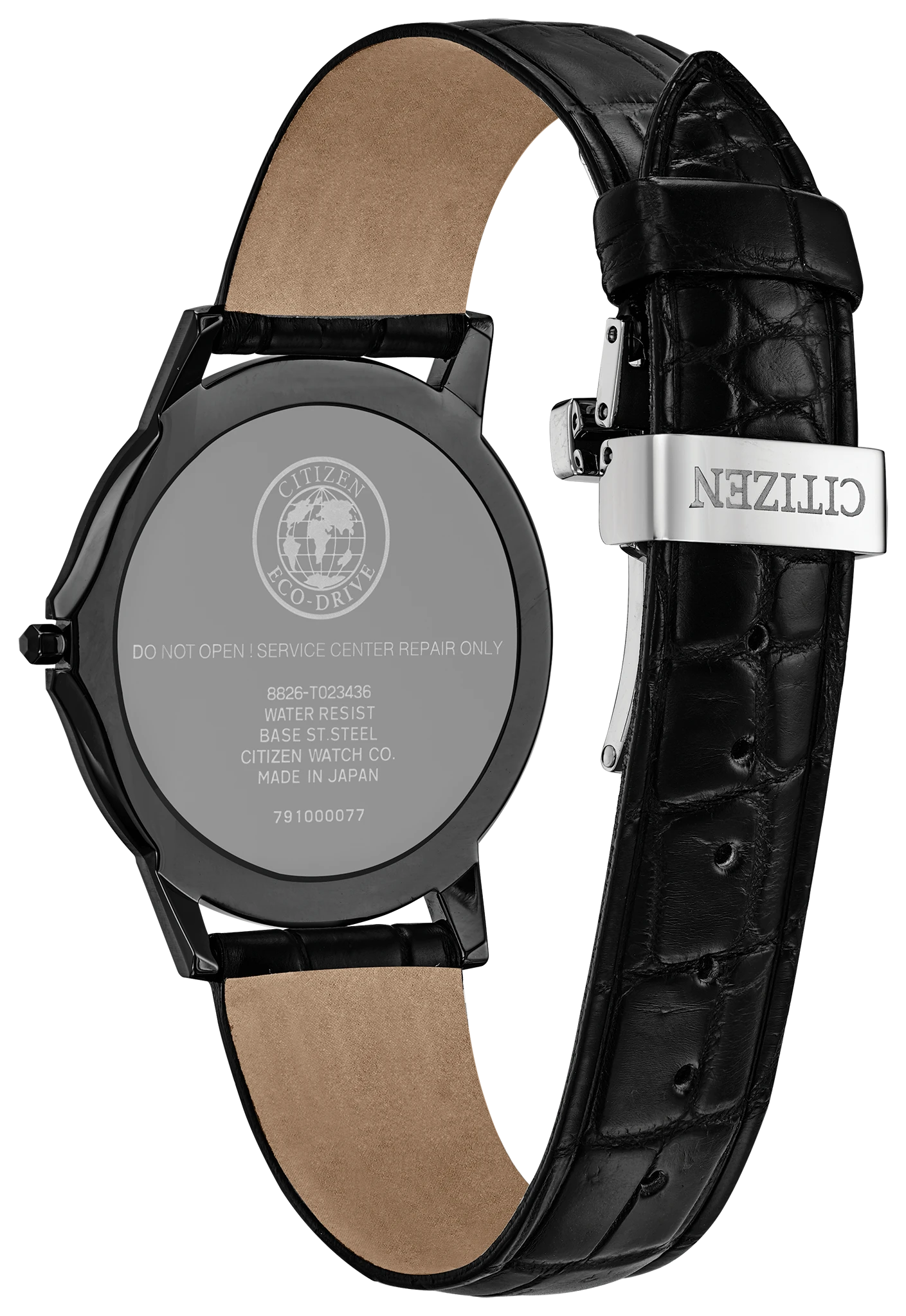 Citizen Eco-Drive Eco-Drive Black Dial Stainless Steel Watch | CITIZEN